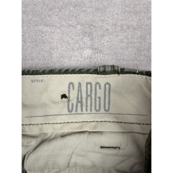 GAP Pants Mens 34x30 Olive Green Vtg Y2K Khaki Utility Military Style Cargo - Picture 6 of 11